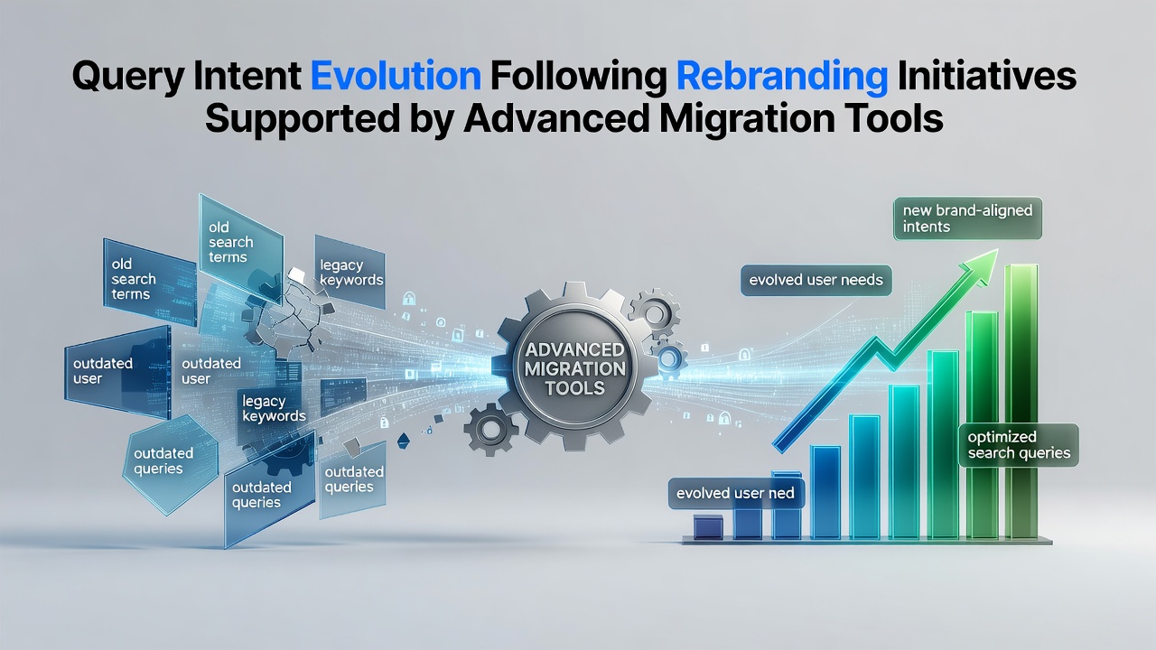 Query Intent Evolution Following Rebranding Initiatives Supported by Advanced Migration Tools