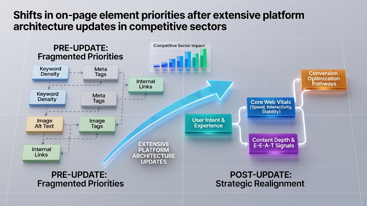 Shifts in On-Page Element Priorities After Extensive Platform Architecture Updates in Competitive Sectors
